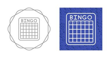 Bingo Vector Icon