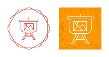 Gallery Presentation Vector Icon