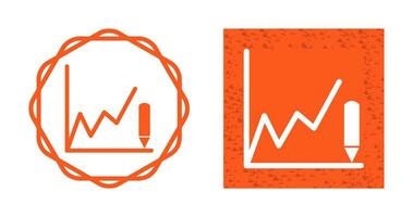 Drawing Graphs Vector Icon