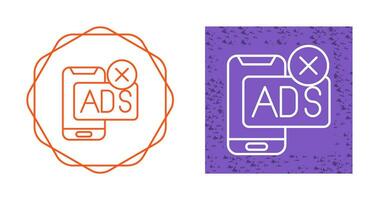 AD Block Vector Icon