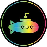 Submarine Vector Icon Design