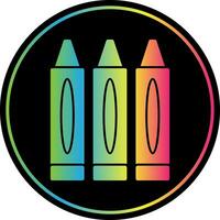 Crayons Vector Icon Design