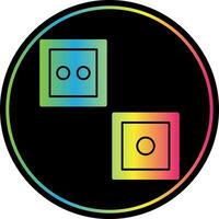 Dice Vector Icon Design