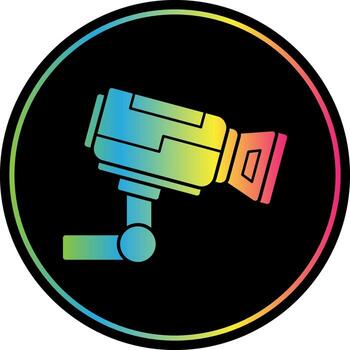 diseño de icono de vector de cámara de seguridad