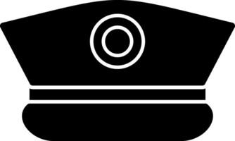 Captain Cap Vector Icon Design