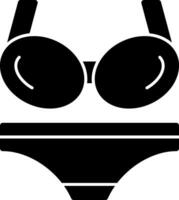 Bikini Vector Icon Design
