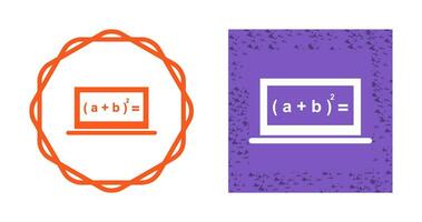 Online Formula Vector Icon