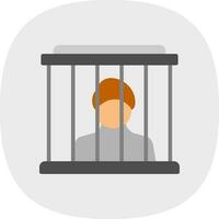 Prisoner Vector Icon Design