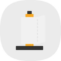 Toilet Paper Vector Icon Design