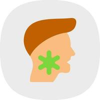 Throat Infection Vector Icon Design