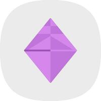 Crystal Vector Icon Design