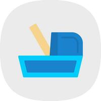 Bassinet Vector Icon Design