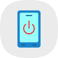 Power Off Vector Icon Design