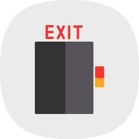 Exit Vector Icon Design