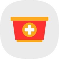 First Aid Kit Vector Icon Design