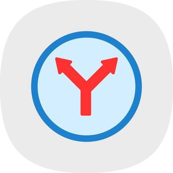 Split Vector Icon Design