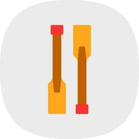 Paddles Vector Icon Design