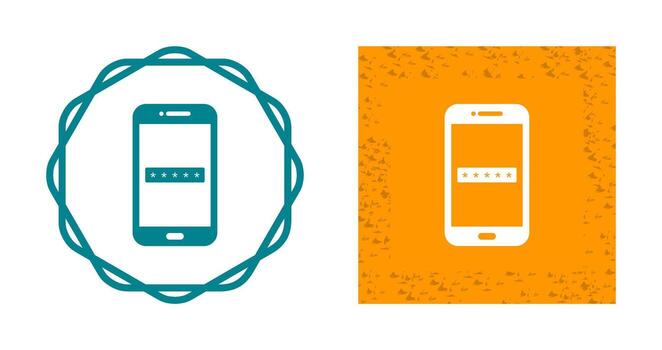 icono de vector de código de acceso