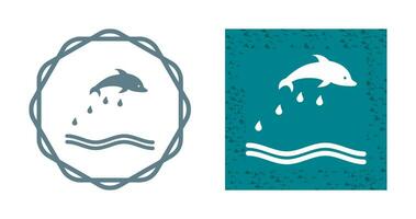 Dolphin Vector Icon