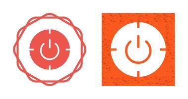 Scheduled power on and off Vector Icon