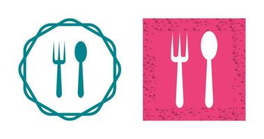 Spoon and Fork Vector Icon