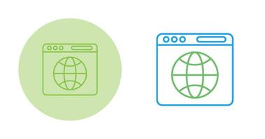 Browser Vector Icon