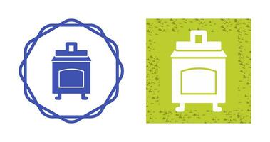 Coal Furnace Vector Icon