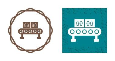 Assembly Line Vector Icon