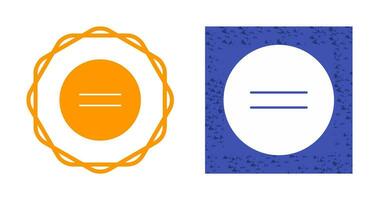 Equal To Vector Icon