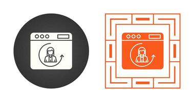 Return Visitor Vector Icon