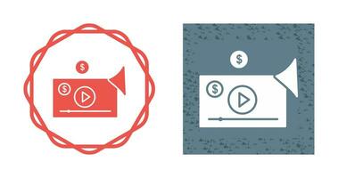 Video Marketing Vector Icon