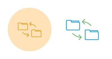 File Transfer Vector Icon