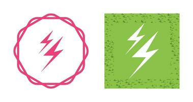 Lightning Vector Icon