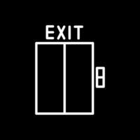 Exit Vector Icon Design