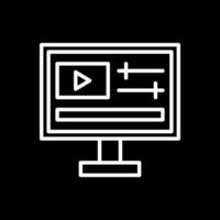 Video Edition Vector Icon Design