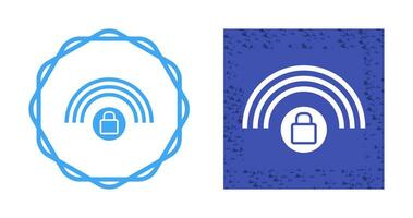 Protected Wifi Vector Icon