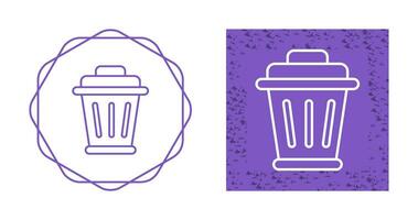 Garbage Vector Icon
