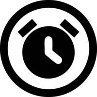 Clock icon symbol design image. Illustration of the alarm watch time isolated vector image. EPS 10