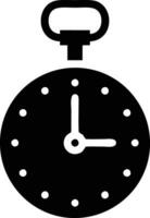 Clock icon symbol design image. Illustration of the alarm watch time isolated vector image. EPS 10