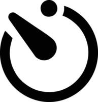 Clock icon symbol design image. Illustration of the alarm watch time isolated vector image. EPS 10