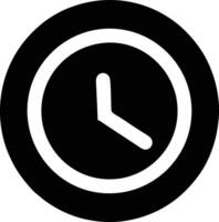 Clock icon symbol design image. Illustration of the alarm watch time isolated vector image. EPS 10