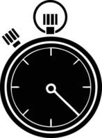 Clock icon symbol design image. Illustration of the alarm watch time isolated vector image. EPS 10