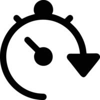 Clock icon symbol design image. Illustration of the alarm watch time isolated vector image. EPS 10