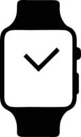 Clock icon symbol design image. Illustration of the alarm watch time isolated vector image. EPS 10