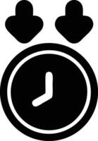 Clock icon symbol design image. Illustration of the alarm watch time isolated vector image. EPS 10