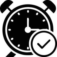 Clock icon symbol design image. Illustration of the alarm watch time isolated vector image. EPS 10