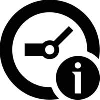 Clock icon symbol design image. Illustration of the alarm watch time isolated vector image. EPS 10