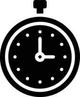 Clock icon symbol design image. Illustration of the alarm watch time isolated vector image. EPS 10