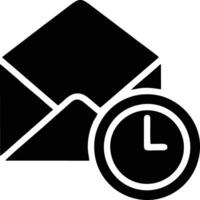 Clock icon symbol design image. Illustration of the alarm watch time isolated vector image. EPS 10