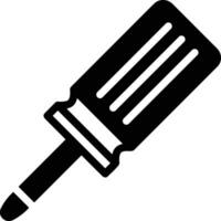 Screwdriver repair icon symbol vector image. Illustration of the fix toolkit design image. EPS 10